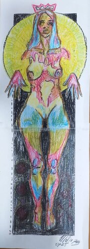 senza titolo van Massimo "mafio" Fiorini, Tekening te koop op Singulart