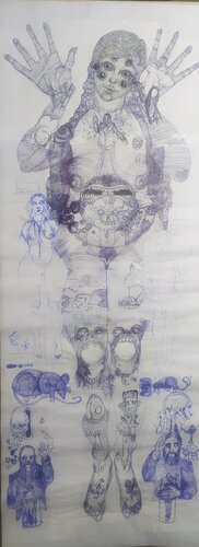 senza titolo/no title von Massimo "mafio" Fiorini, Zeichnungen kaufen auf Singulart