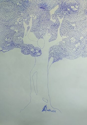 senza titolo van Massimo "mafio" Fiorini, Tekening te koop op Singulart