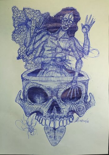 senza titolo van Massimo "mafio" Fiorini, Tekening te koop op Singulart