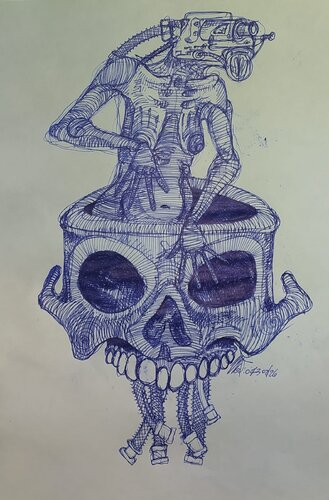 senza titolo de Massimo "mafio" Fiorini, Dibujo a la venta en Singulart