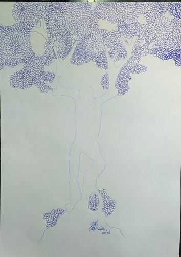 senza titolo de Massimo "mafio" Fiorini, Dibujo a la venta en Singulart