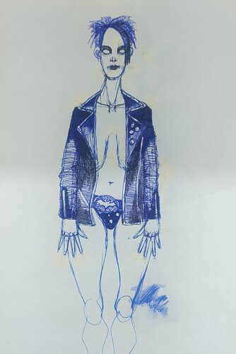 senza titolo von Massimo "mafio" Fiorini, Zeichnungen kaufen auf Singulart