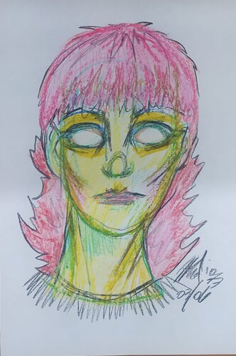 senza titolo van Massimo "mafio" Fiorini, Tekening te koop op Singulart