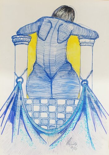 senza titolo by Massimo "mafio" Fiorini, Drawing for Sale on Singulart