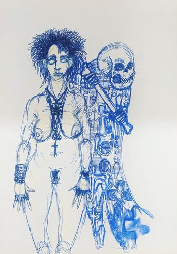 senza titolo de Massimo "mafio" Fiorini, Dibujo a la venta en Singulart