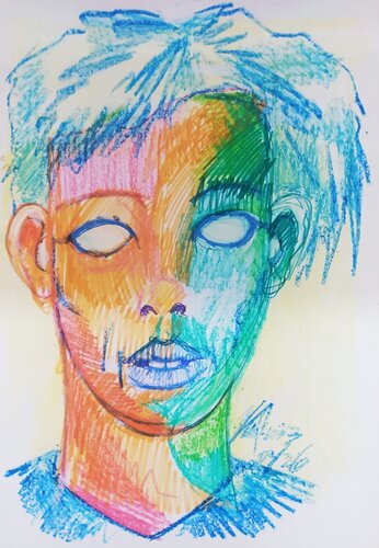 senza titolo by Massimo "mafio" Fiorini, Drawing for Sale on Singulart