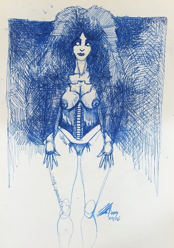 senza titolo par Massimo "mafio" Fiorini, Dessin en vente sur Singulart