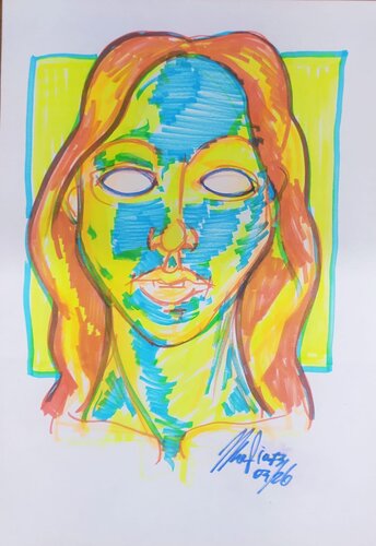 senza titolo by Massimo "mafio" Fiorini, Work on Paper for Sale on Singulart