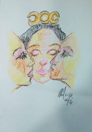 senza titolo van Massimo "mafio" Fiorini, Werk op papier te koop op Singulart