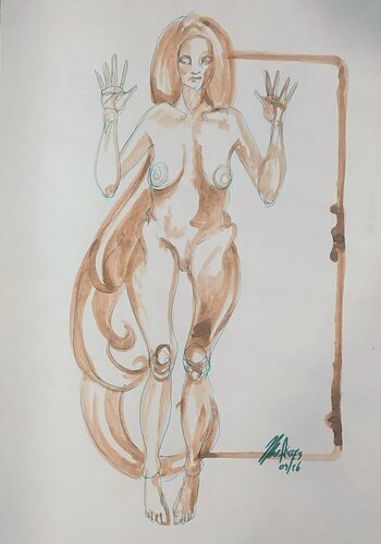 senza titolo von Massimo "mafio" Fiorini, Werk auf Papier kaufen auf Singulart