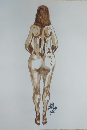 senza titolo by Massimo "mafio" Fiorini, Work on Paper for Sale on Singulart