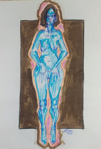 senza titolo by Massimo "mafio" Fiorini, Work on Paper for Sale on Singulart