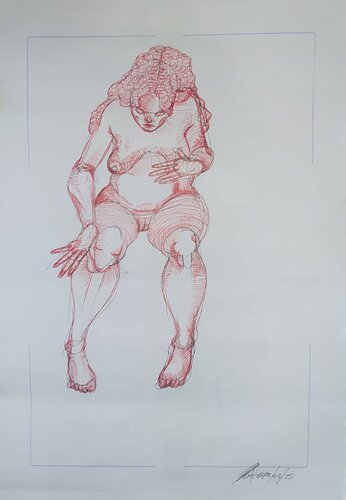 senza titolo by Massimo "mafio" Fiorini, Work on Paper for Sale on Singulart