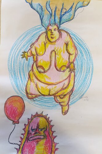 senza titolo by Massimo "mafio" Fiorini, Work on Paper for Sale on Singulart