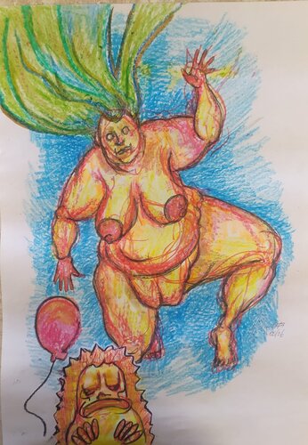 senza titolo by Massimo "mafio" Fiorini, Work on Paper for Sale on Singulart