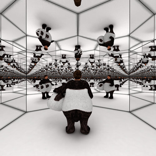 Lost in the Crowd de Jesús Azogue, Digital a la venta en Singulart