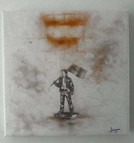 Protest - 3 di Jesús Azogue, Digitale in vendita su Singulart