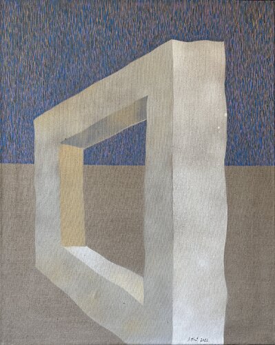 Architecture I. van Jan Tichý, Schilderij te koop op Singulart