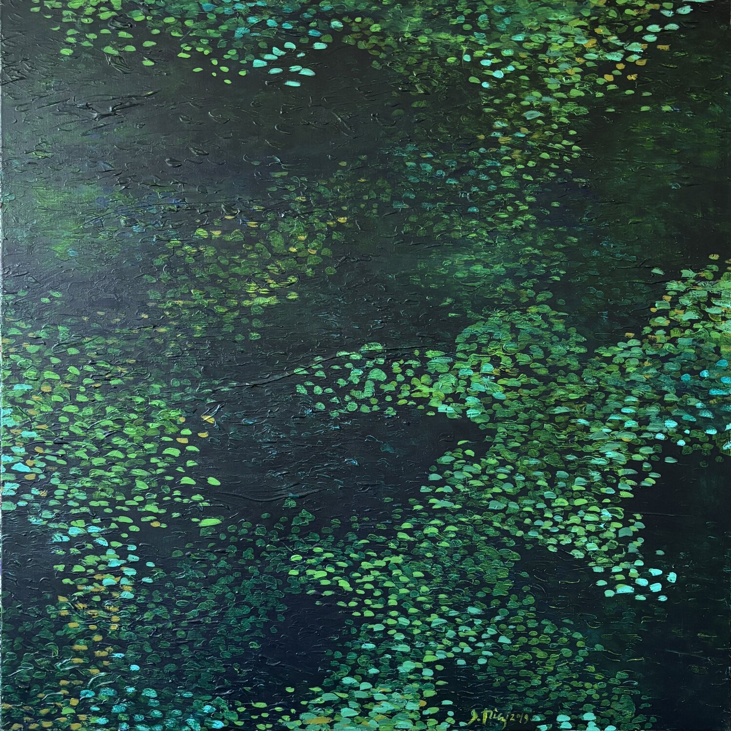 Evening by the Pond Jan Tichý