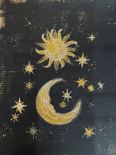Moon & Sun de Sina Schiebenes, Digital a la venta en Singulart