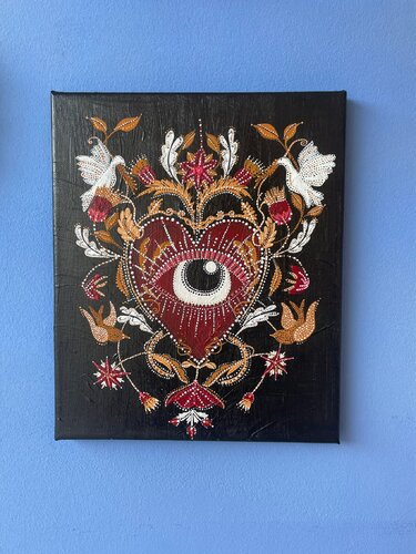 Sacred Heart de Sina Schiebenes, Pintura a la venta en Singulart