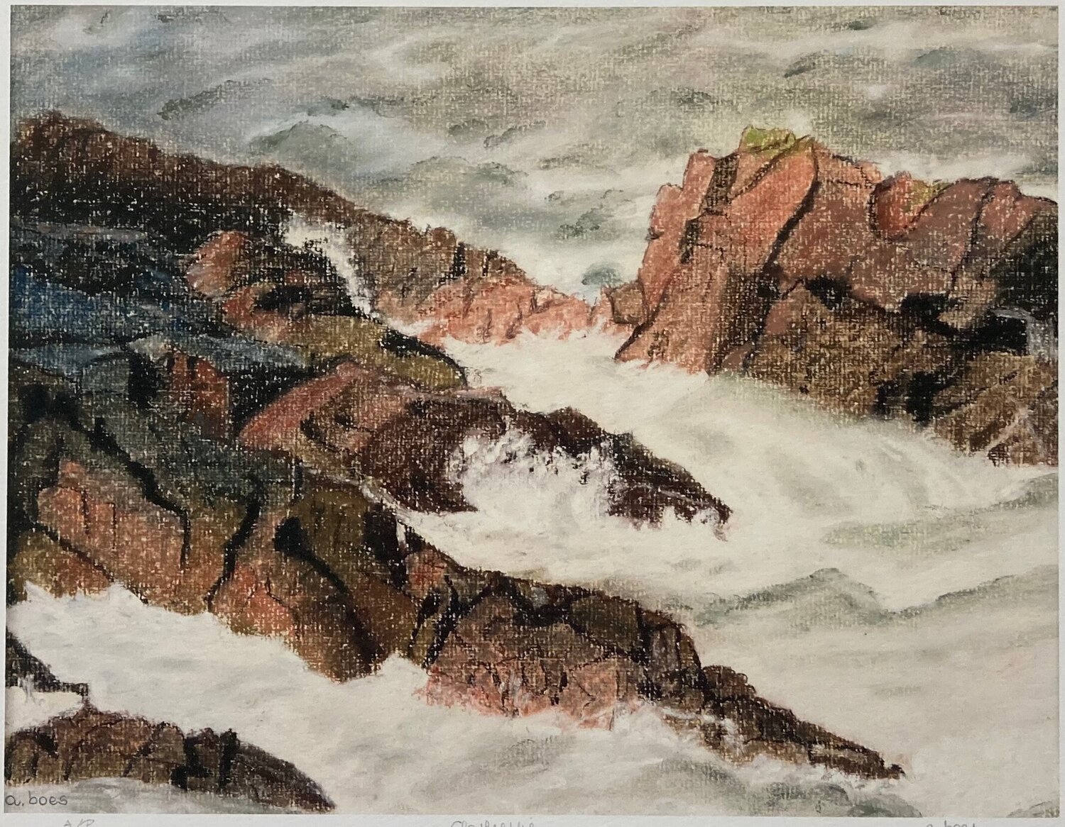 rocky coast Agnes Boes