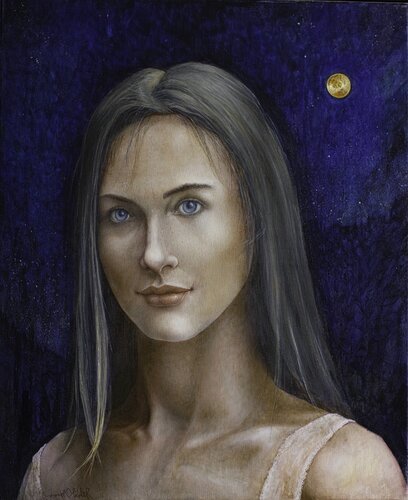 L'étoile du berger von Daniel OLIVIER, Malerei kaufen auf Singulart