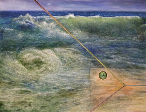 Mécanique de fluide di Daniel OLIVIER, Pittura in vendita su Singulart