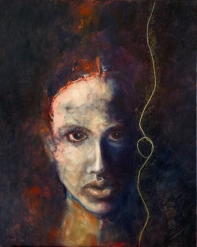 Le doute van Daniel OLIVIER, Schilderij te koop op Singulart