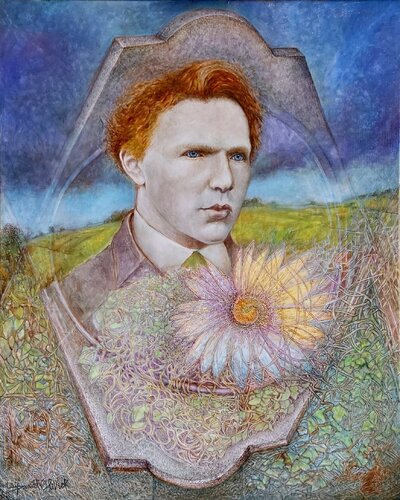 Le chemin de Vincent van Daniel OLIVIER, Schilderij te koop op Singulart