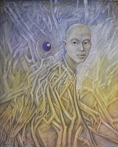 L'orbe von Daniel OLIVIER, Malerei kaufen auf Singulart