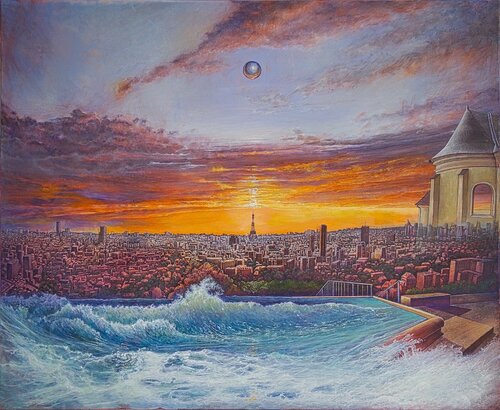 Andilly sur mer van Daniel OLIVIER, Schilderij te koop op Singulart