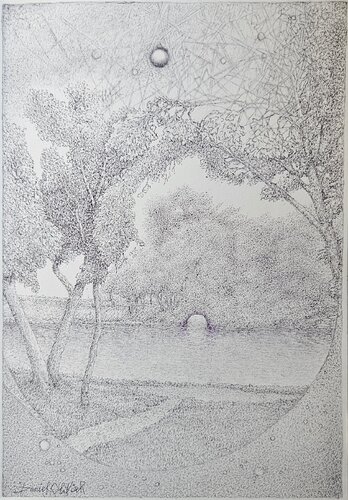 Sans titre van Daniel OLIVIER, Tekening te koop op Singulart