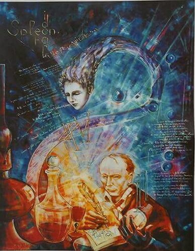 Le serpent qui danse, Charles Baudelaire van Daniel OLIVIER, Schilderij te koop op Singulart