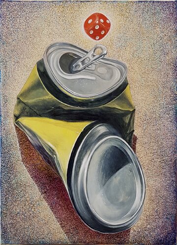 Le sort du monde 2 van Daniel OLIVIER, Schilderij te koop op Singulart