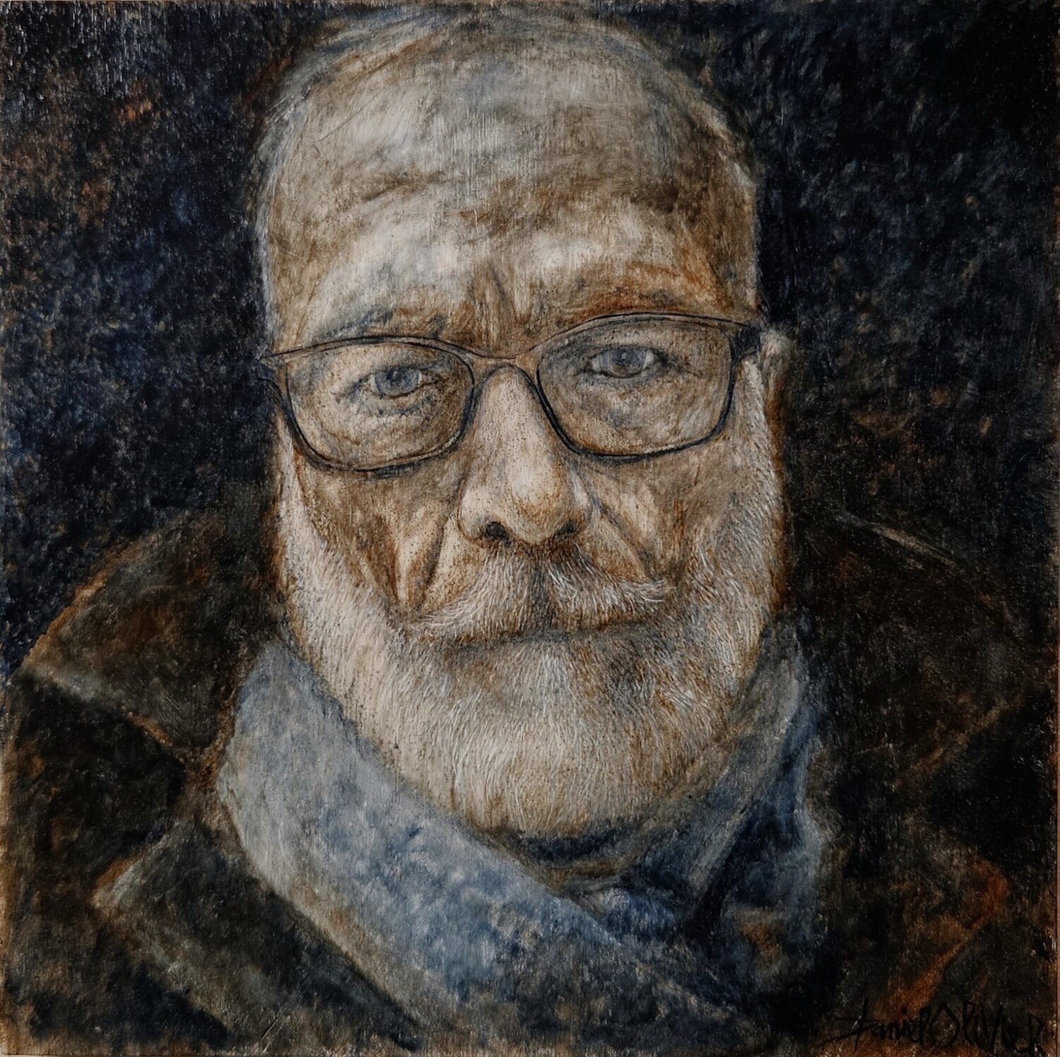 Autoportrait Daniel OLIVIER