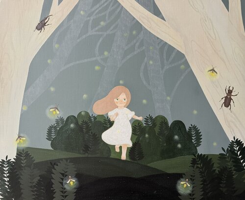 Tiny Starlight (gi von Ahyoung Ryu, Malerei kaufen auf Singulart