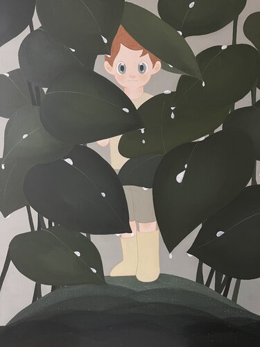 Rainy day by Ahyoung Ryu, Painting for Sale on Singulart