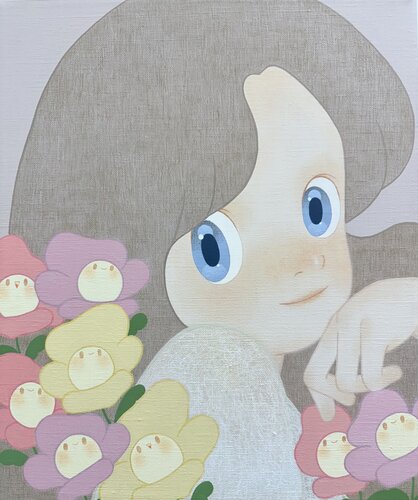 Blooming Joy(No.04) van Ahyoung Ryu, Schilderij te koop op Singulart