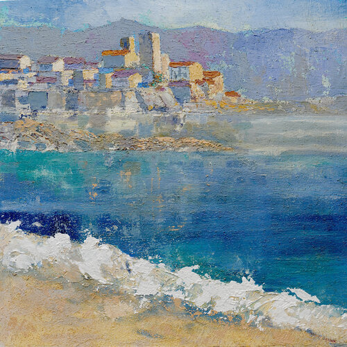 Musée Picasso Antibes by daniel LANOUX, Painting for Sale on Singulart