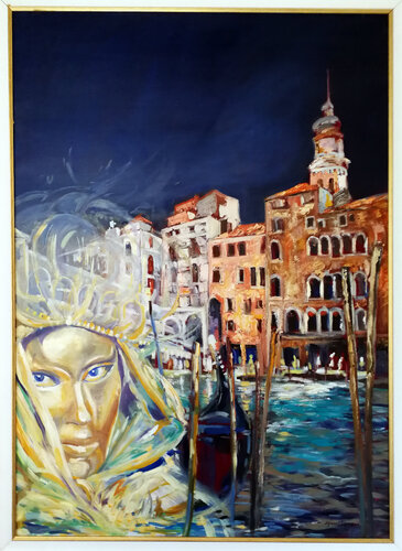 Carnaval von daniel LANOUX, Malerei kaufen auf Singulart