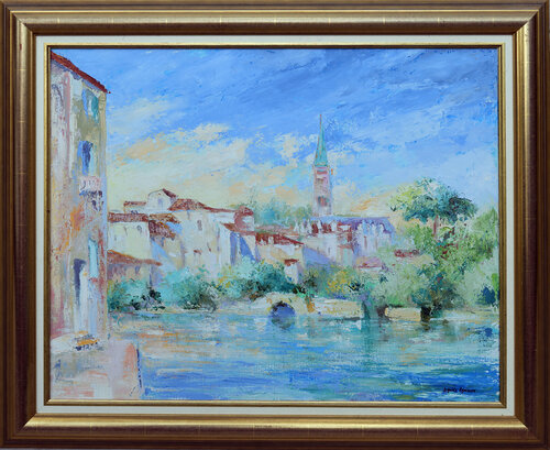 Venise lumiére by daniel LANOUX, Painting for Sale on Singulart