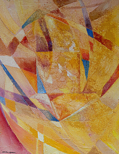 Danse de formes 003 di daniel LANOUX, Pittura in vendita su Singulart