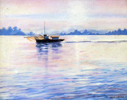 Brume marine by daniel LANOUX, Painting for Sale on Singulart
