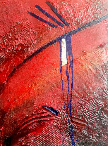Blu blood van daniel LANOUX, Schilderij te koop op Singulart