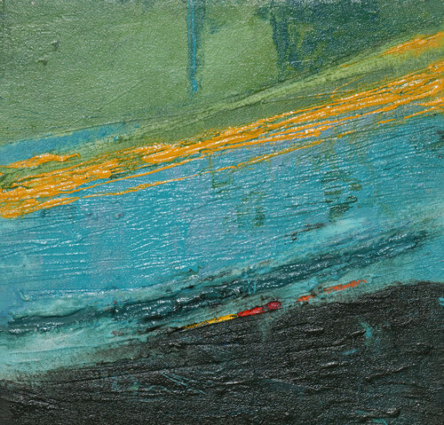 abysse 002 di daniel LANOUX, Pittura in vendita su Singulart