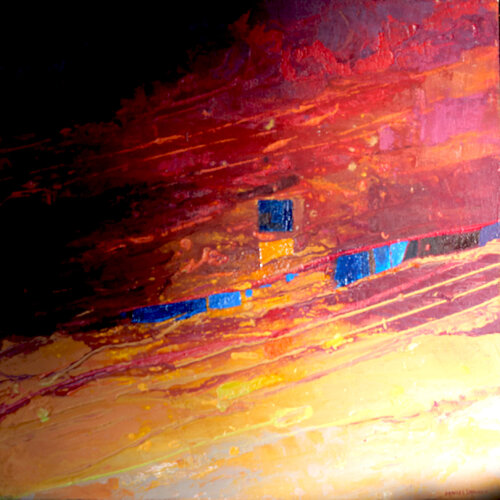 Confrontation by daniel LANOUX, Painting for Sale on Singulart