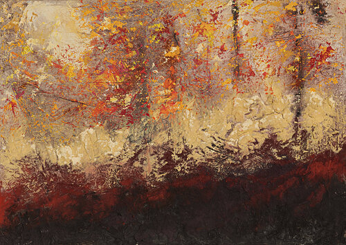 Vibrations d'automne par daniel LANOUX, Peinture en vente sur Singulart