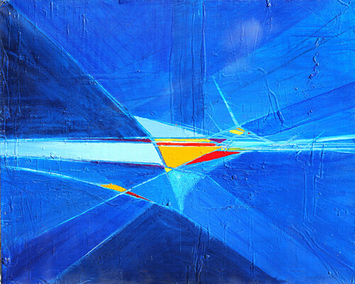 TriANgle by daniel LANOUX, Painting for Sale on Singulart